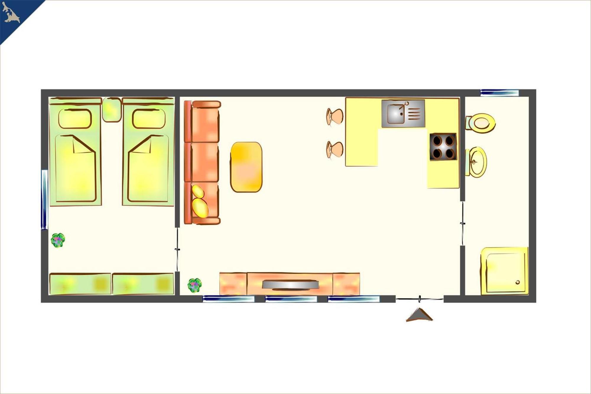 Ferienresort Moewenort Luetow Bungalow 1 Lutow Экстерьер фото